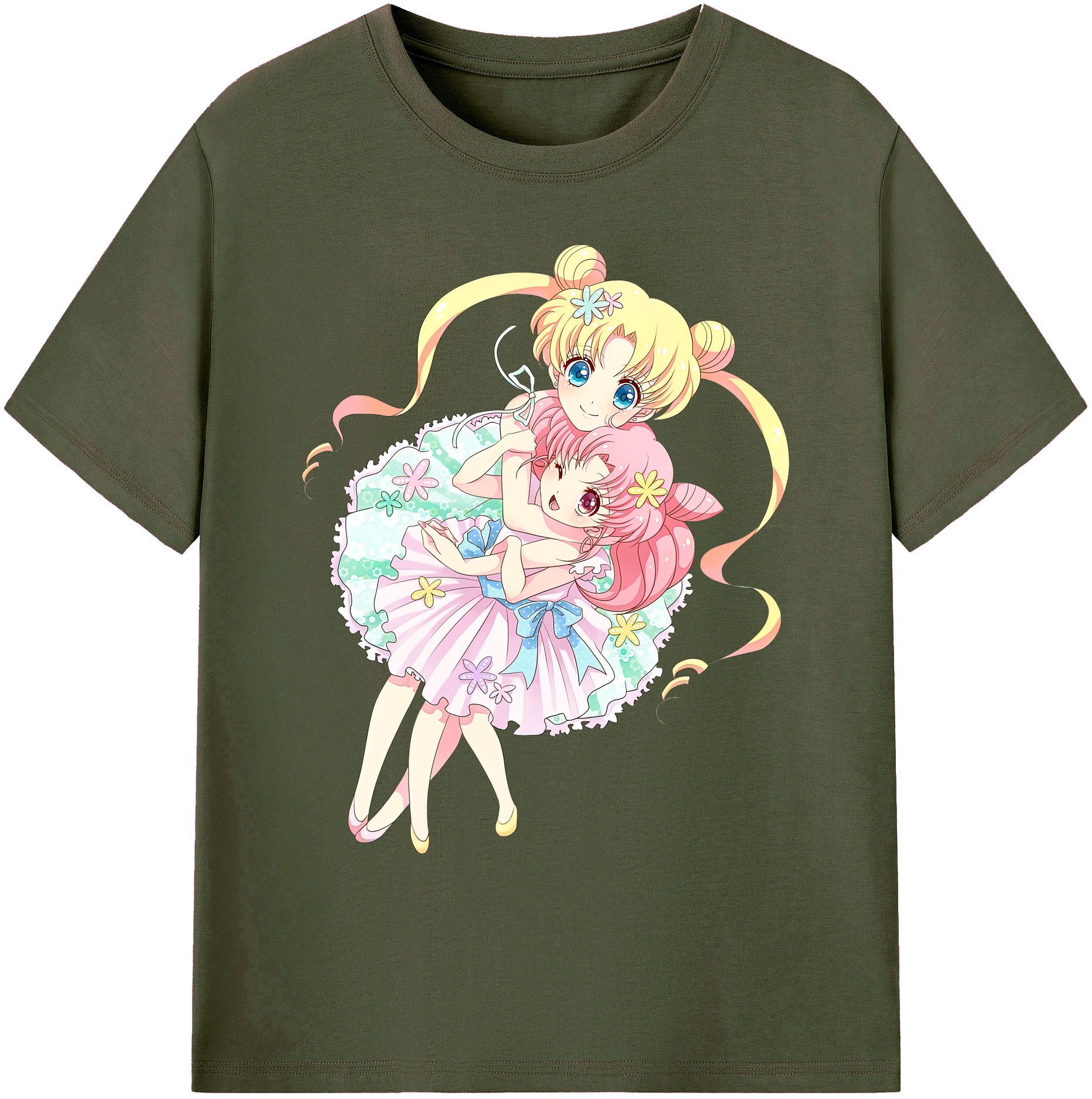 （画像用） 美少女戦士セーラームーン 愛野 美奈子 あいの みなこ Sailor Moon Aino Minako 綿100％ メンズ半袖Tシャツ｜肌触りやわらか＆通気性